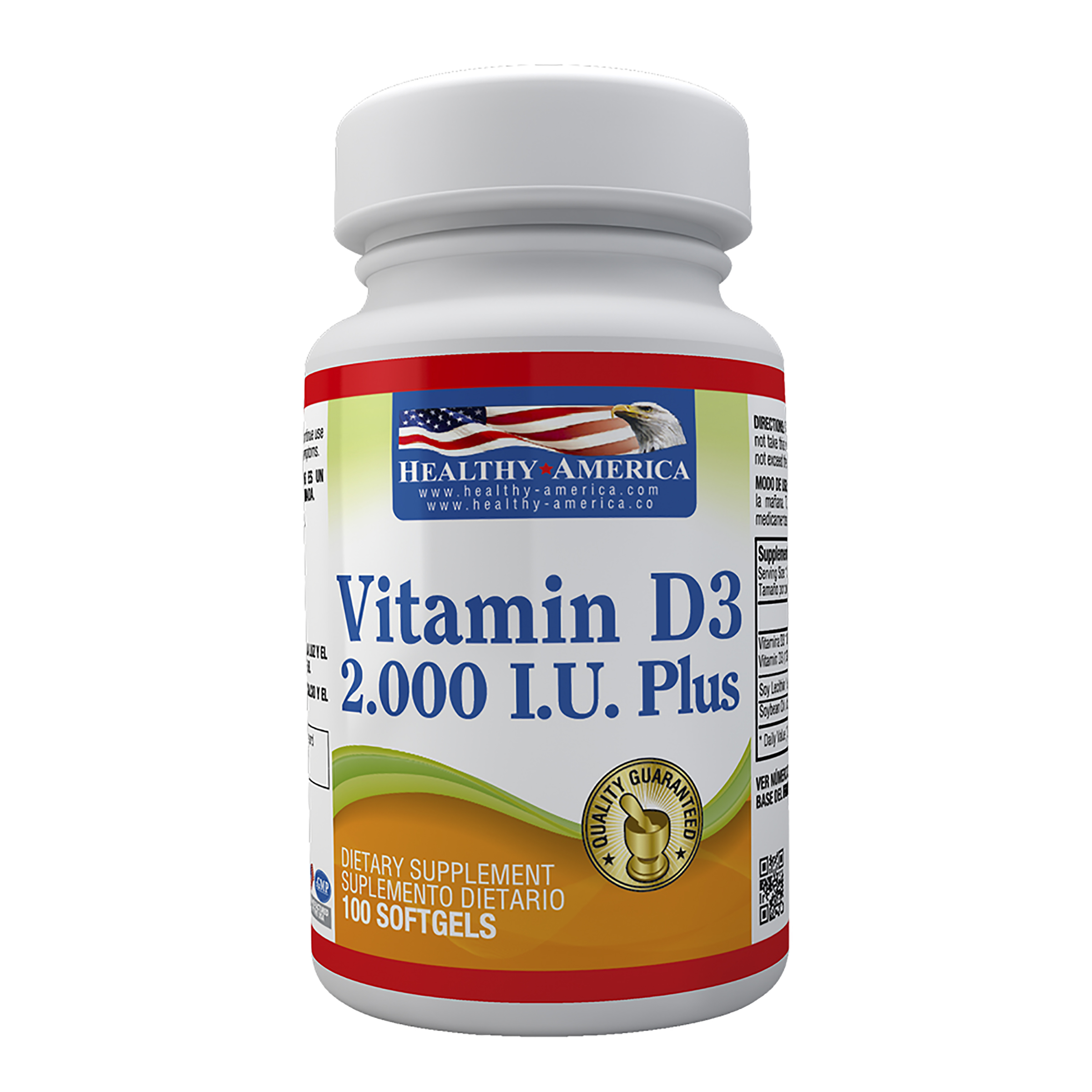 VITAMINA D3 2.I.U X 100 SOFTGEL