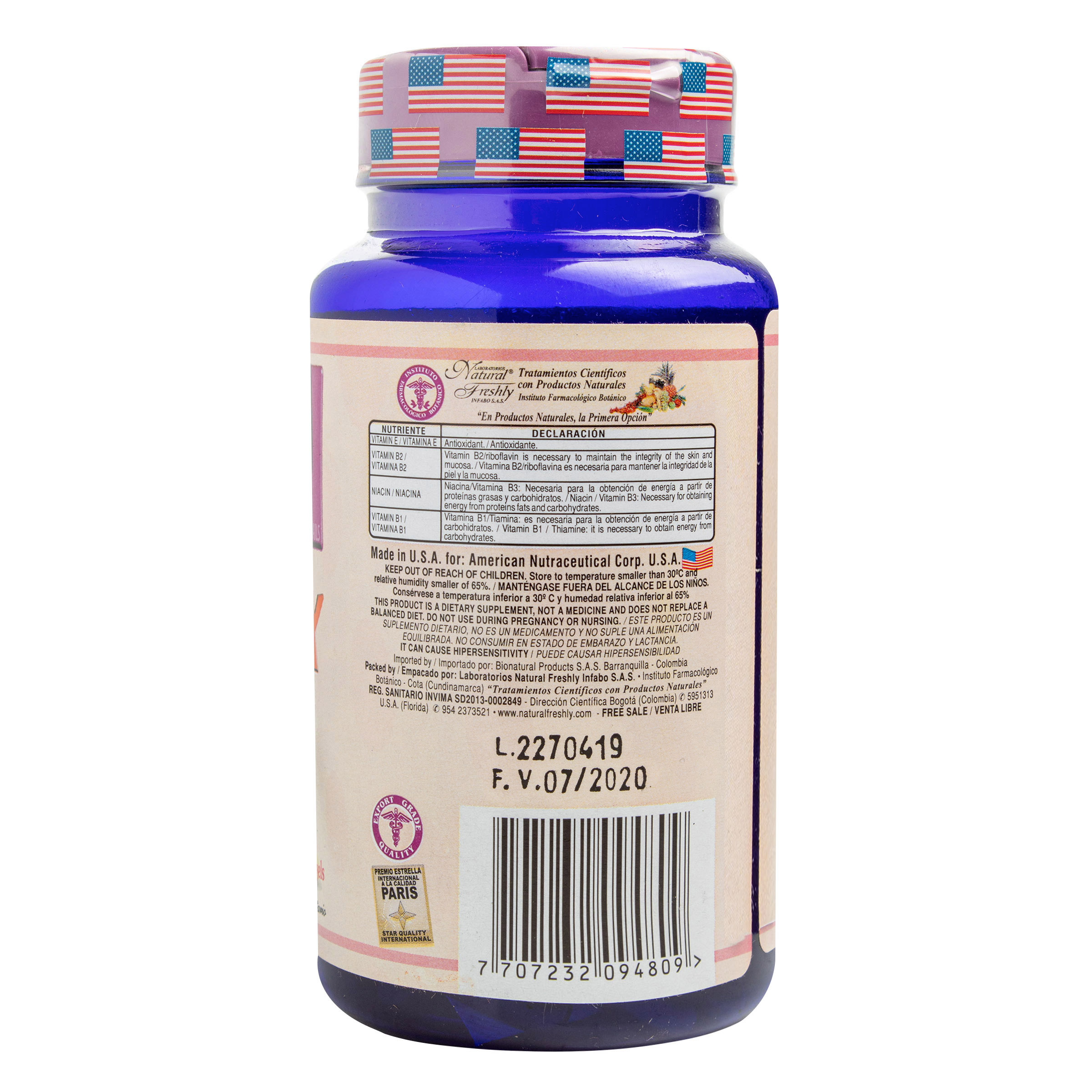 BHSN COMPLEX CON BIOTINA FCO X 50 SOFGEL NAT. FRESLY 2