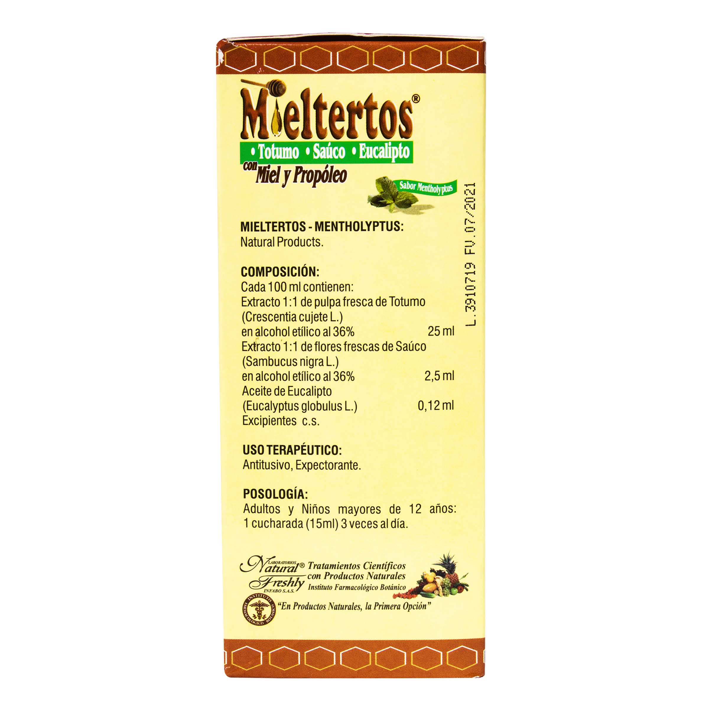 MIELTERTOS JARABE  PROPOLEO *240 ML 5