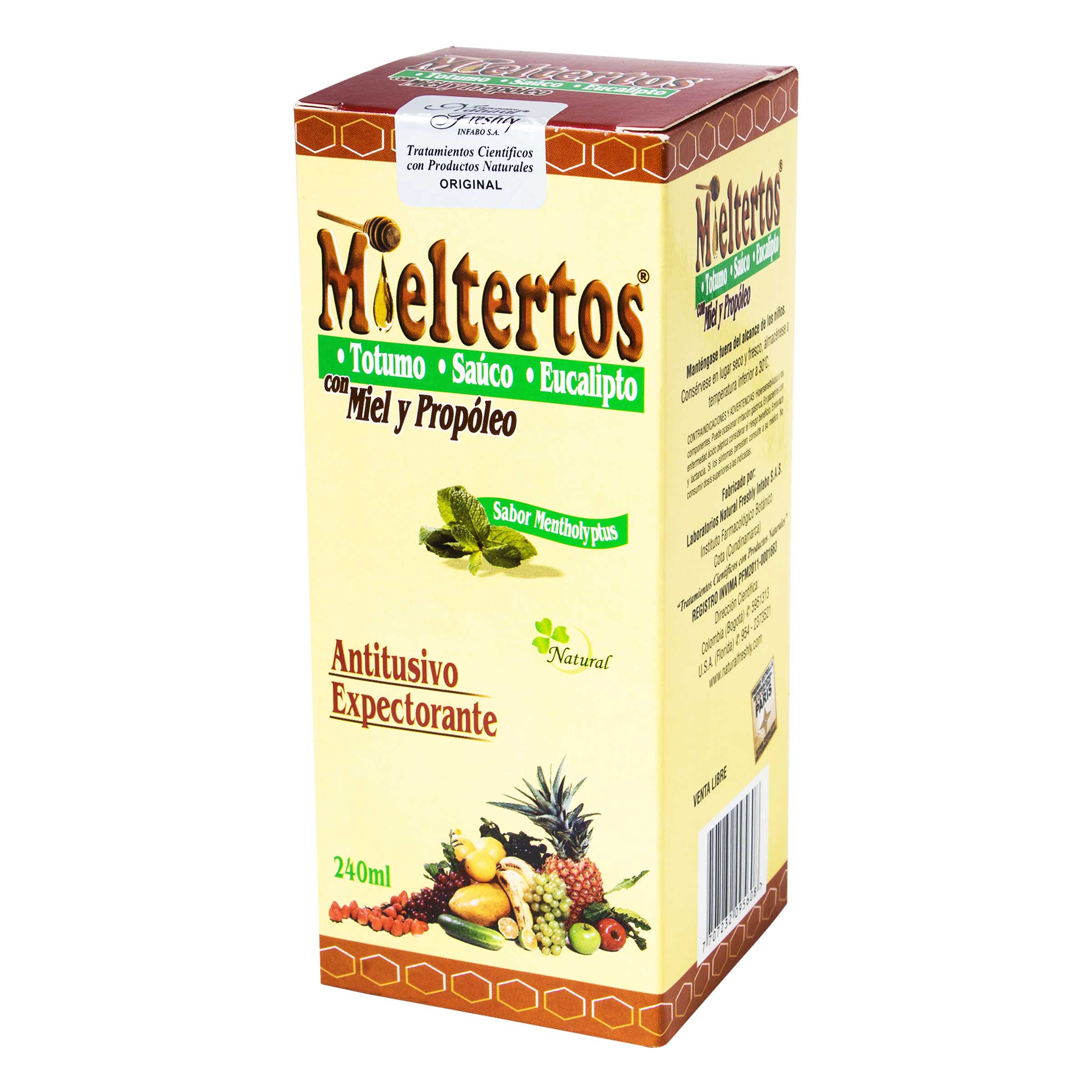 MIELTERTOS JARABE  PROPOLEO *240 ML 6