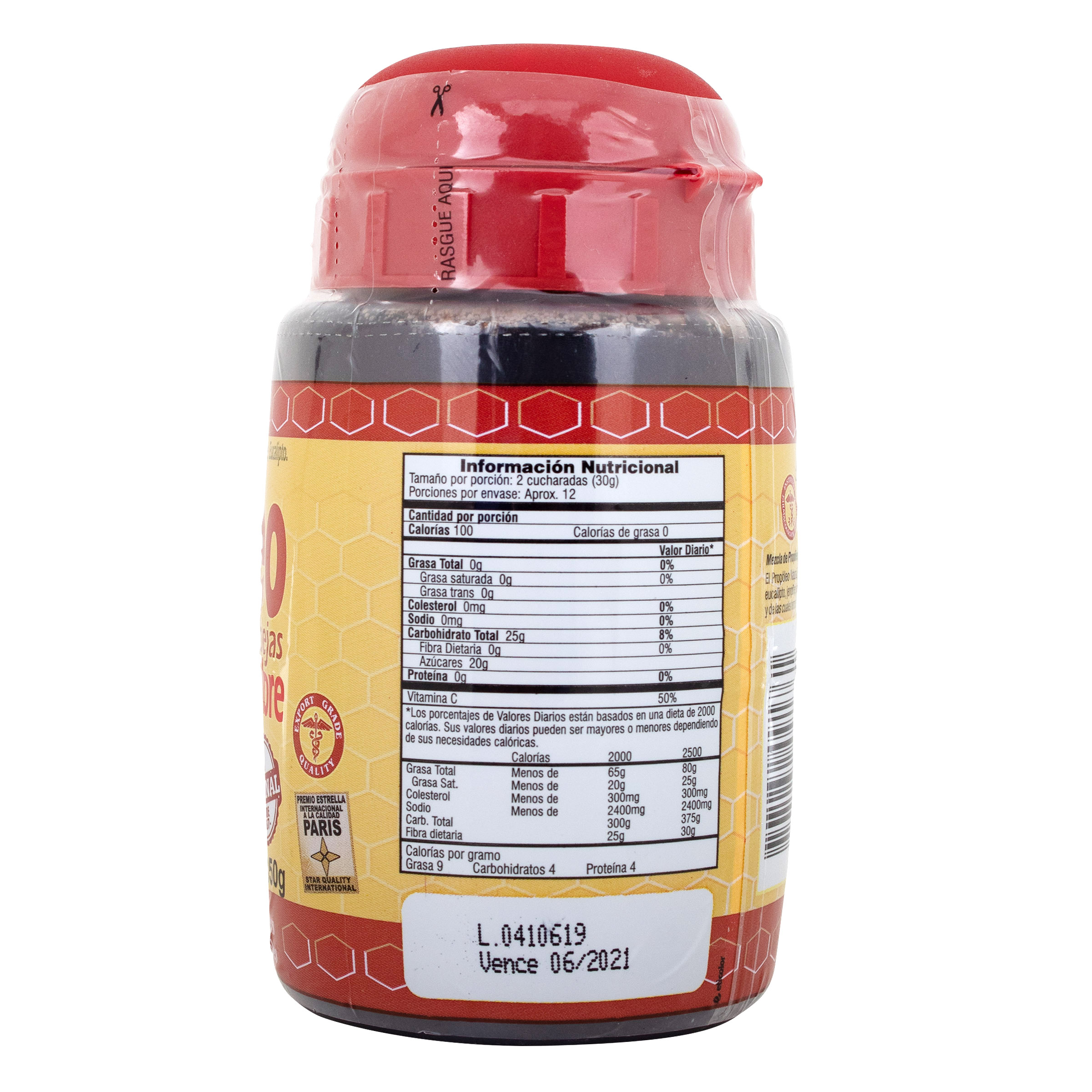 PROPOLEO CON  jENGIBRE NATURAL FRESHLY POTE * 350GR 4