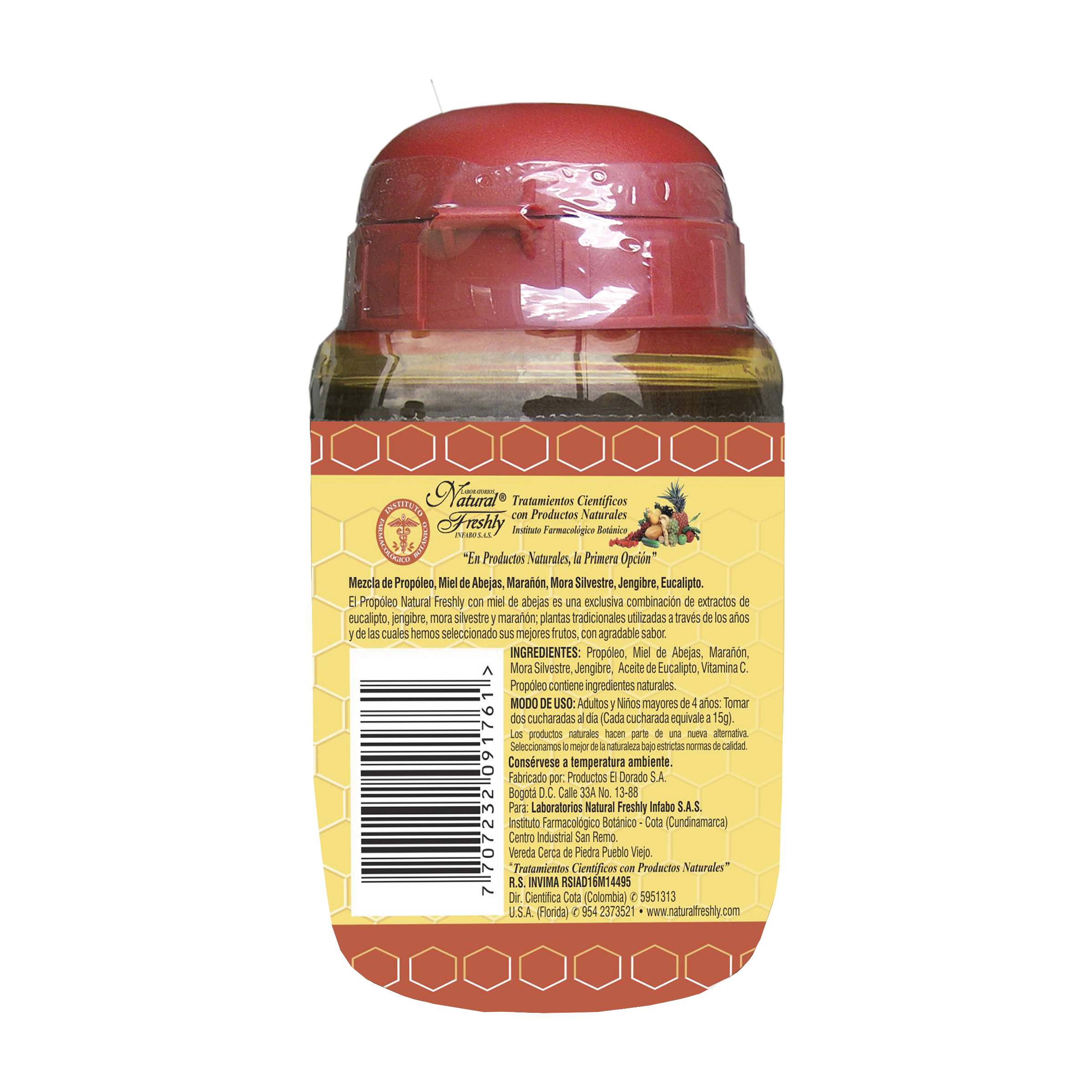 PROPOLEO CON  jENGIBRE NATURAL FRESHLY POTE * 350GR 5