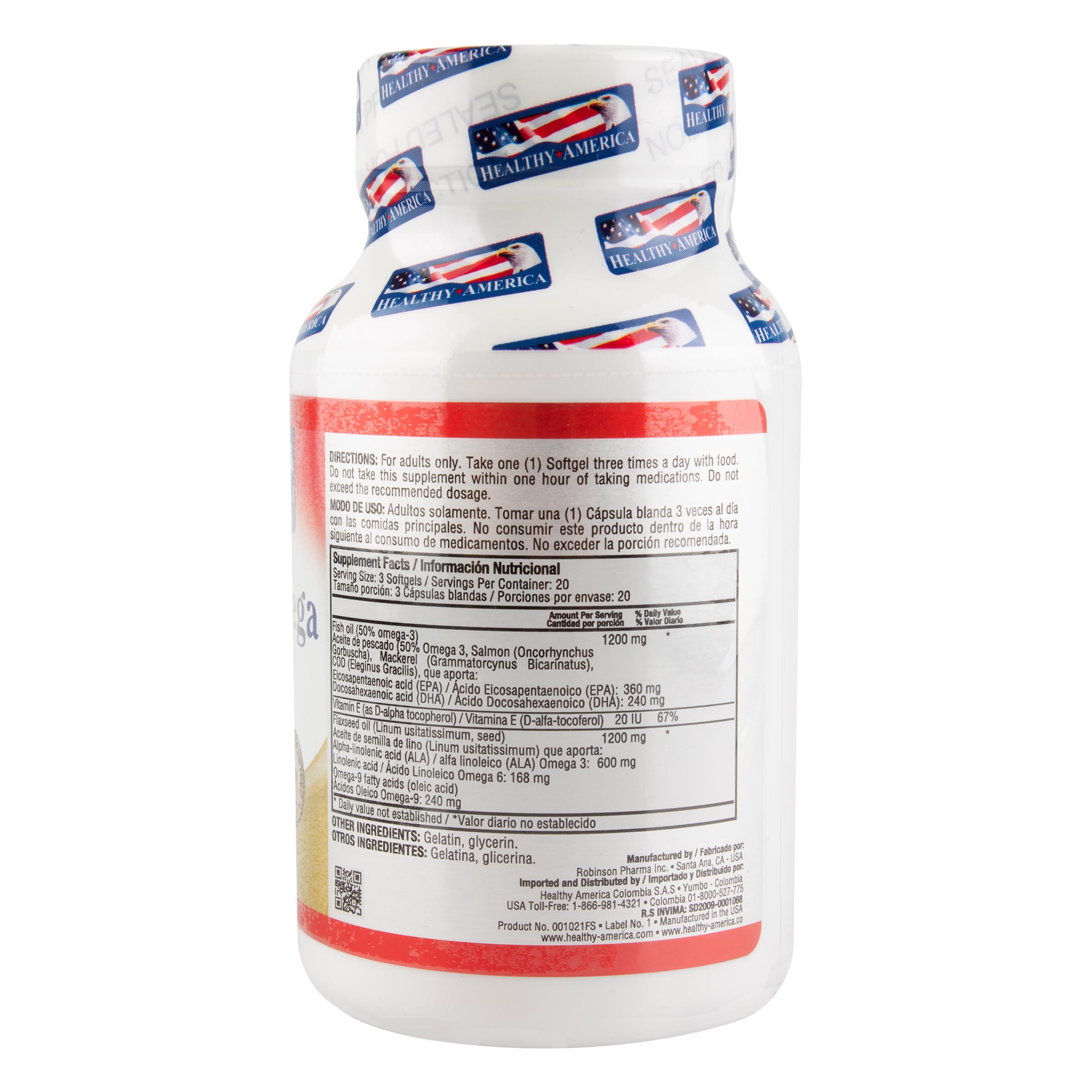 TRIPLE OMEGA 369 HEALTHY AMERICA X 60 SOF 4