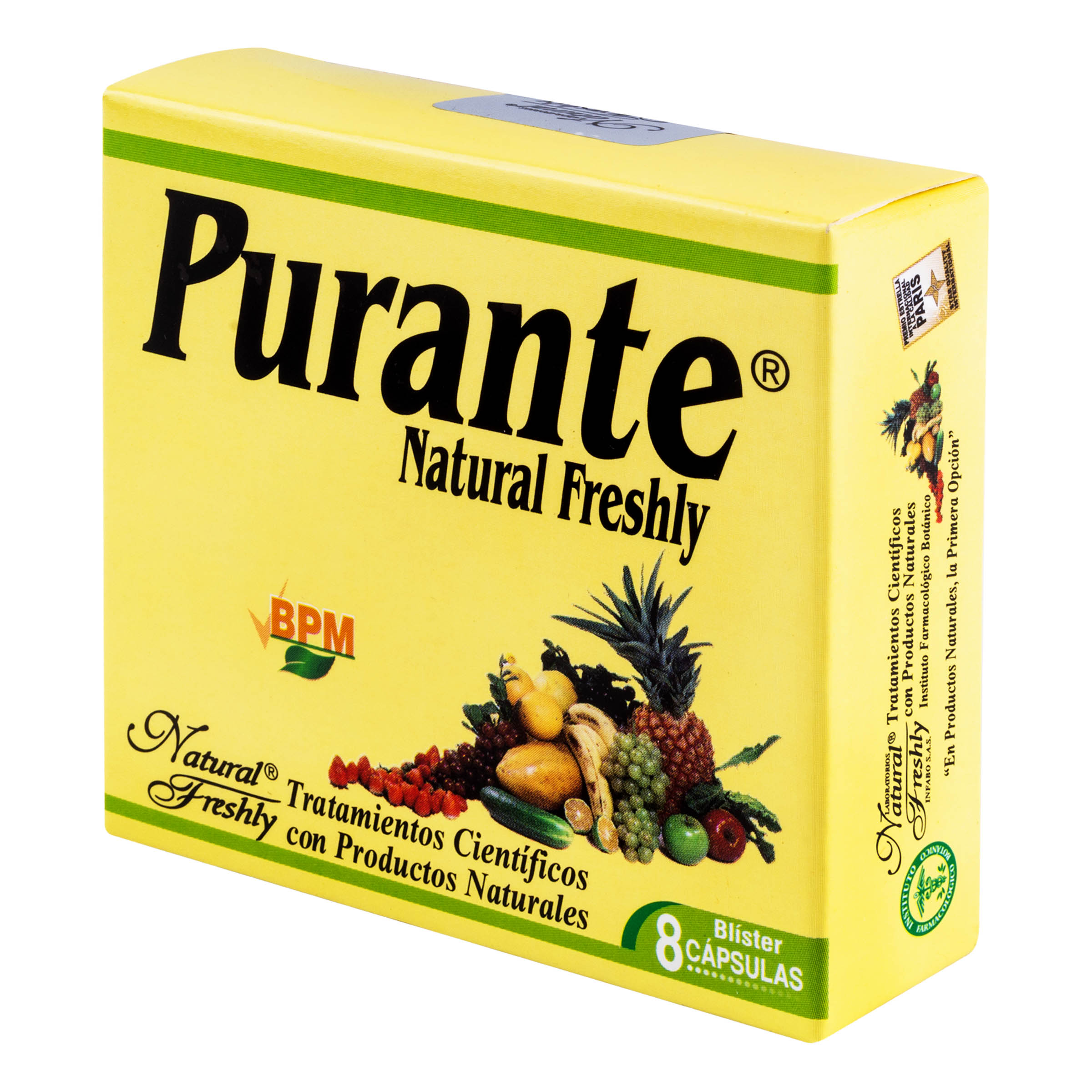 PURGANTE NATURAL CAJA X  8 CAP 5
