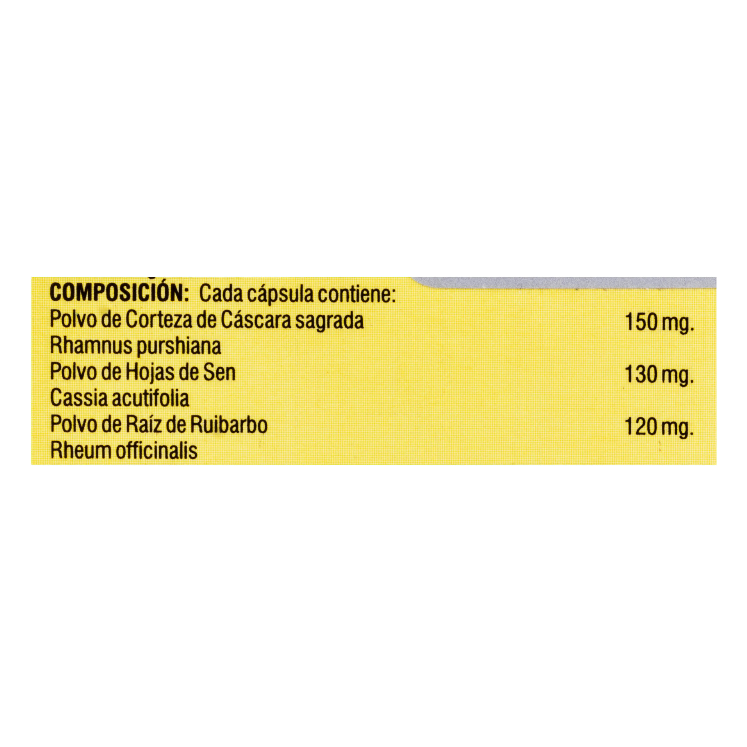 PURGANTE NATURAL CAJA X  8 CAP 6
