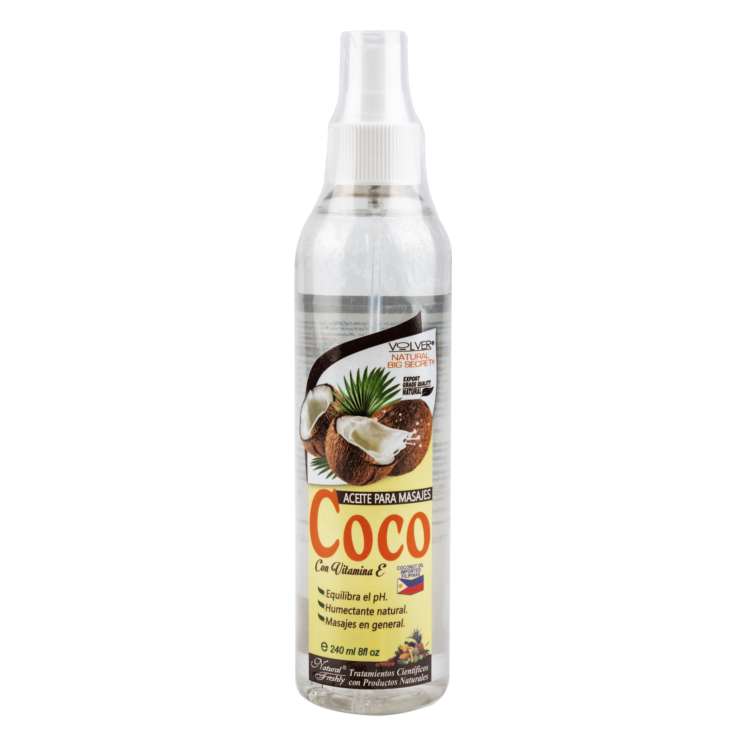ACEITE COCO CORPORAL FRASCO X 240 ml