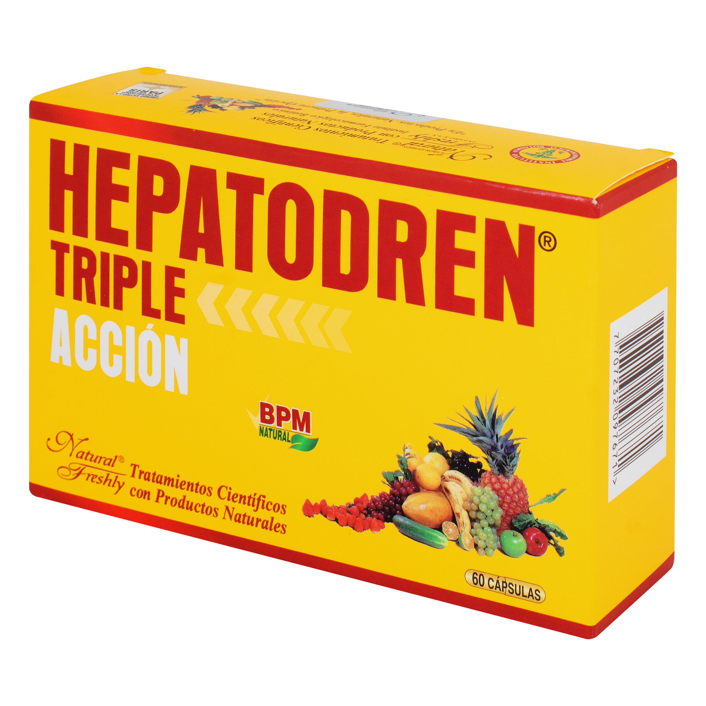 HEPATODREN TRIPLE ACCION CAJA * 60 CAP 2