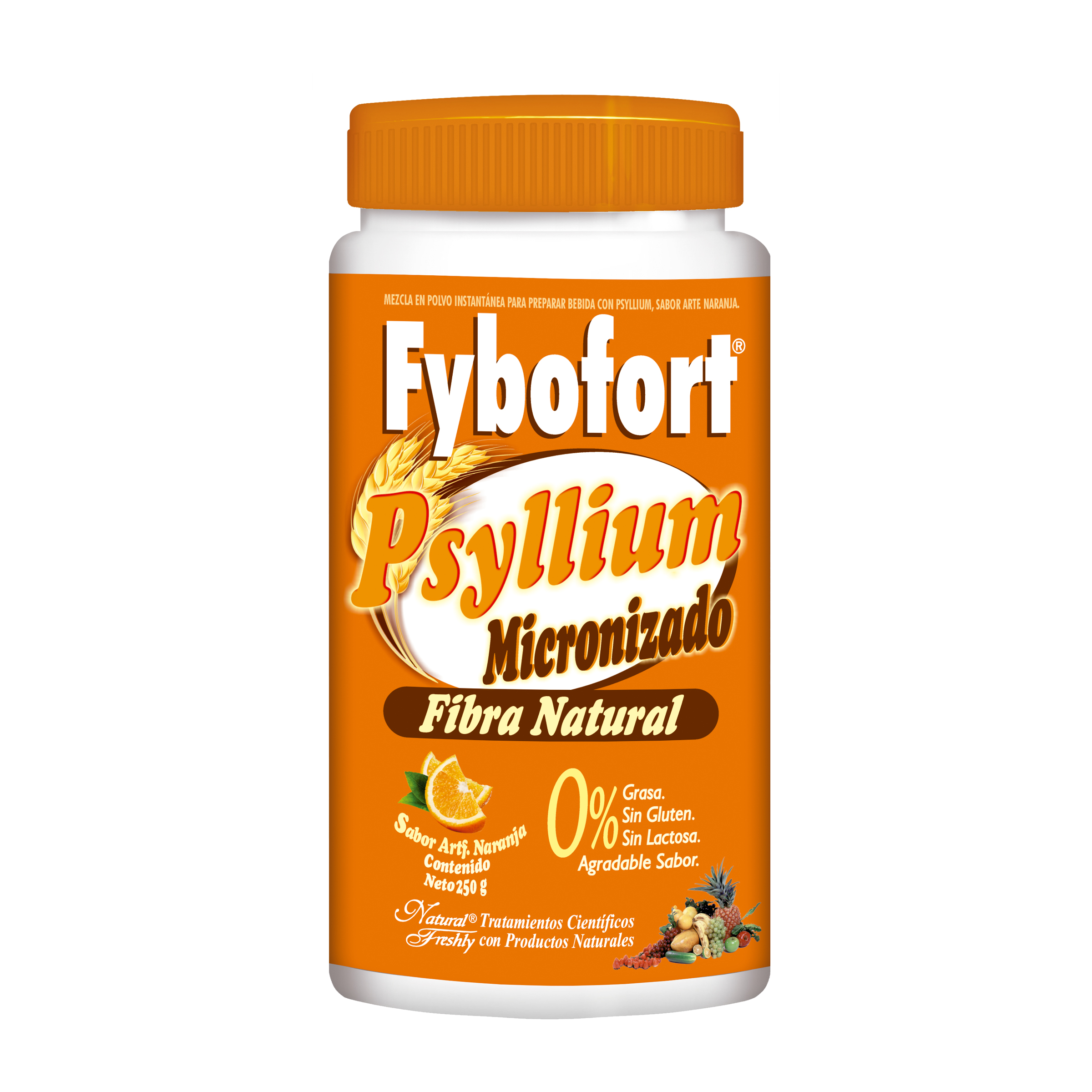 FIBRA NATURAL FYBOFORT PSYLLIUM MICRONIZADO X 250 GR