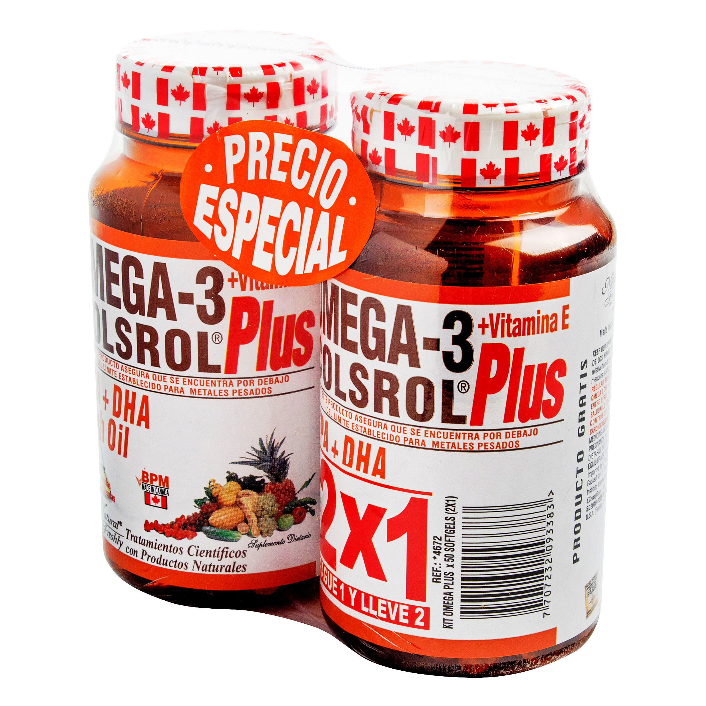 OFERTA OMEGA 3 COLSROL PLUS 2 TARROS* 50 CAP 5