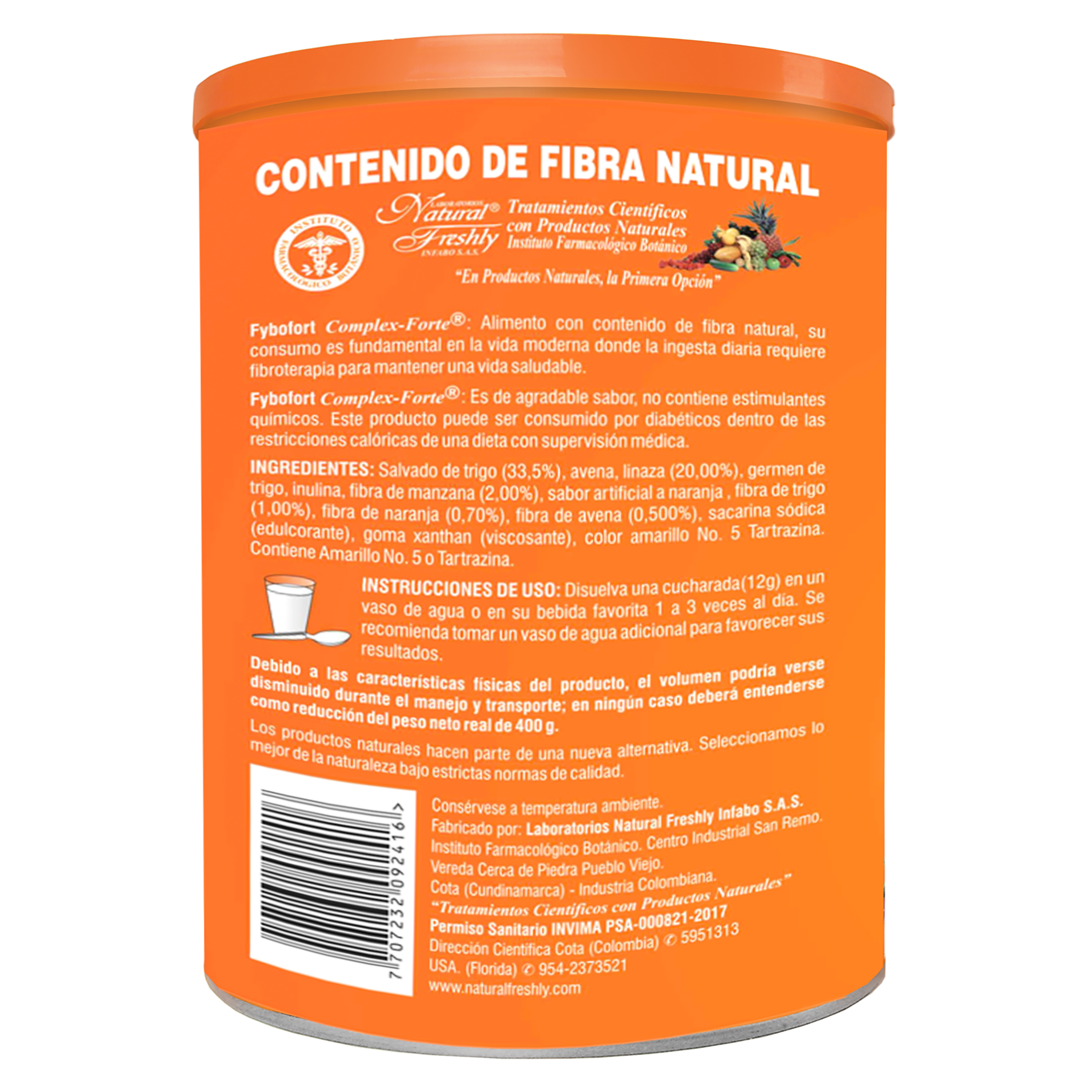 FIBRA NATURAL FYBOFORT COMPLEX FORTE X 400 GR 2