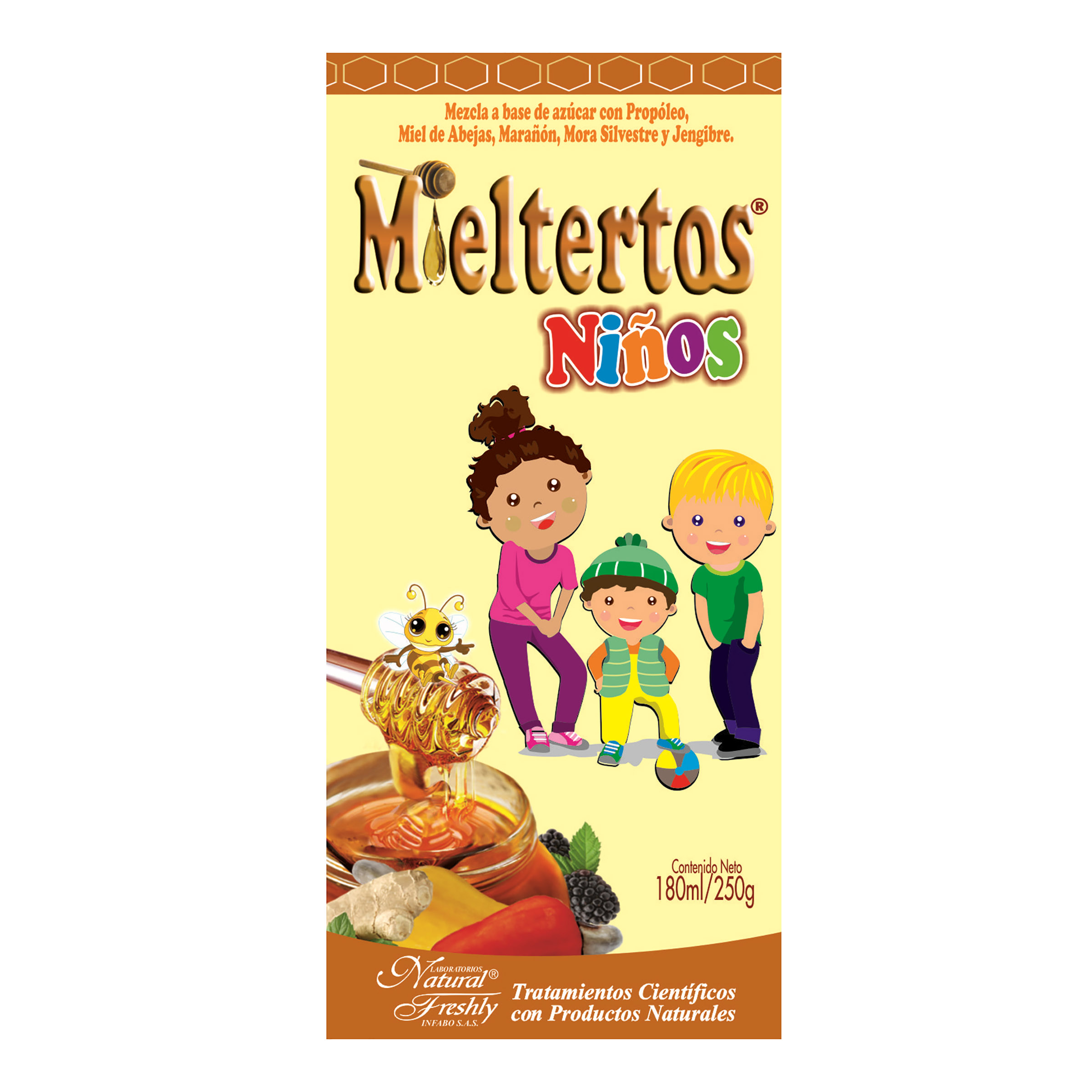 MIELTERTOS PROPOLEO NIÑOS *180 ML