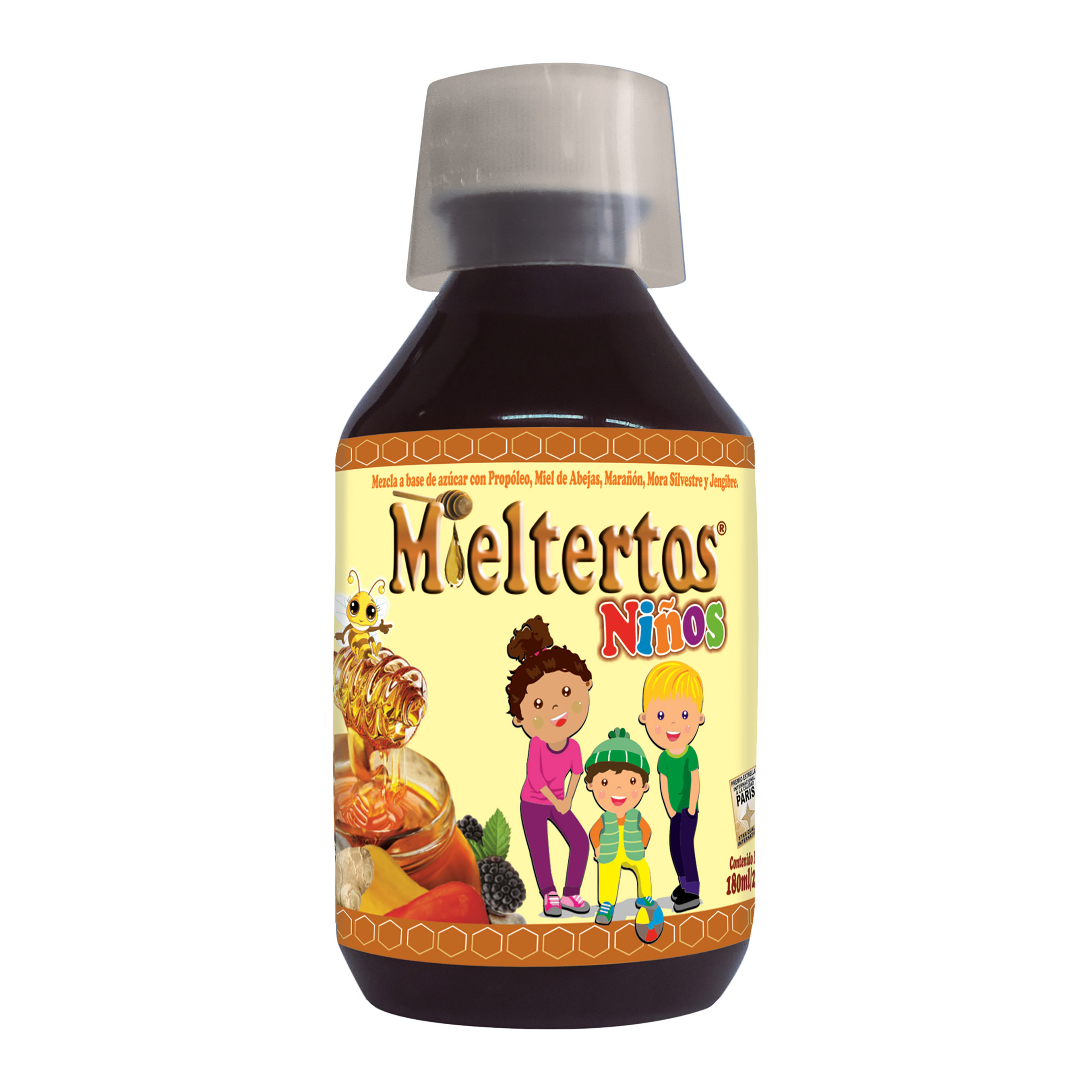 MIELTERTOS PROPOLEO NIÑOS *180 ML 5