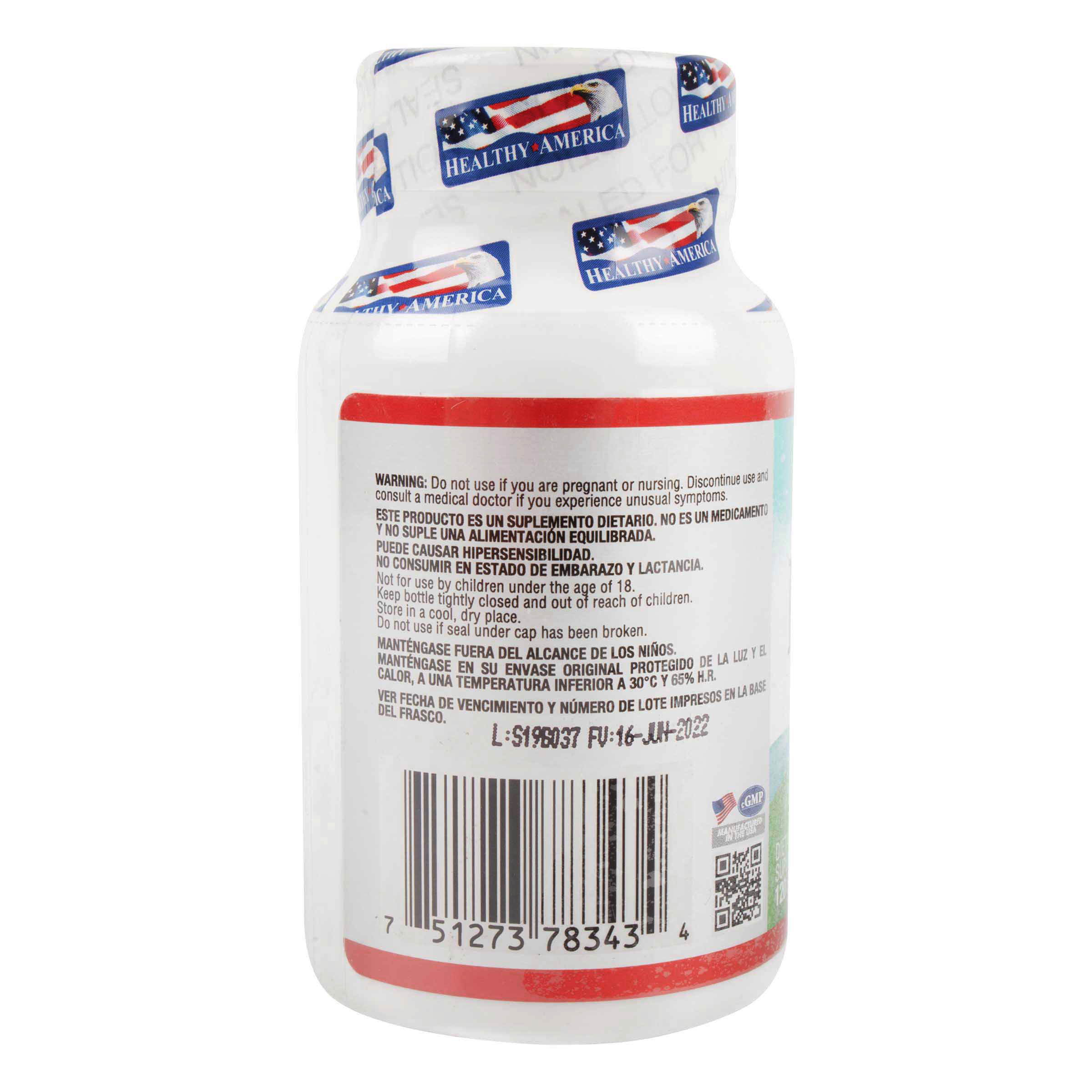 BIOTIN 900 MCG X 120 CAP HEALTHY AMERICA 2
