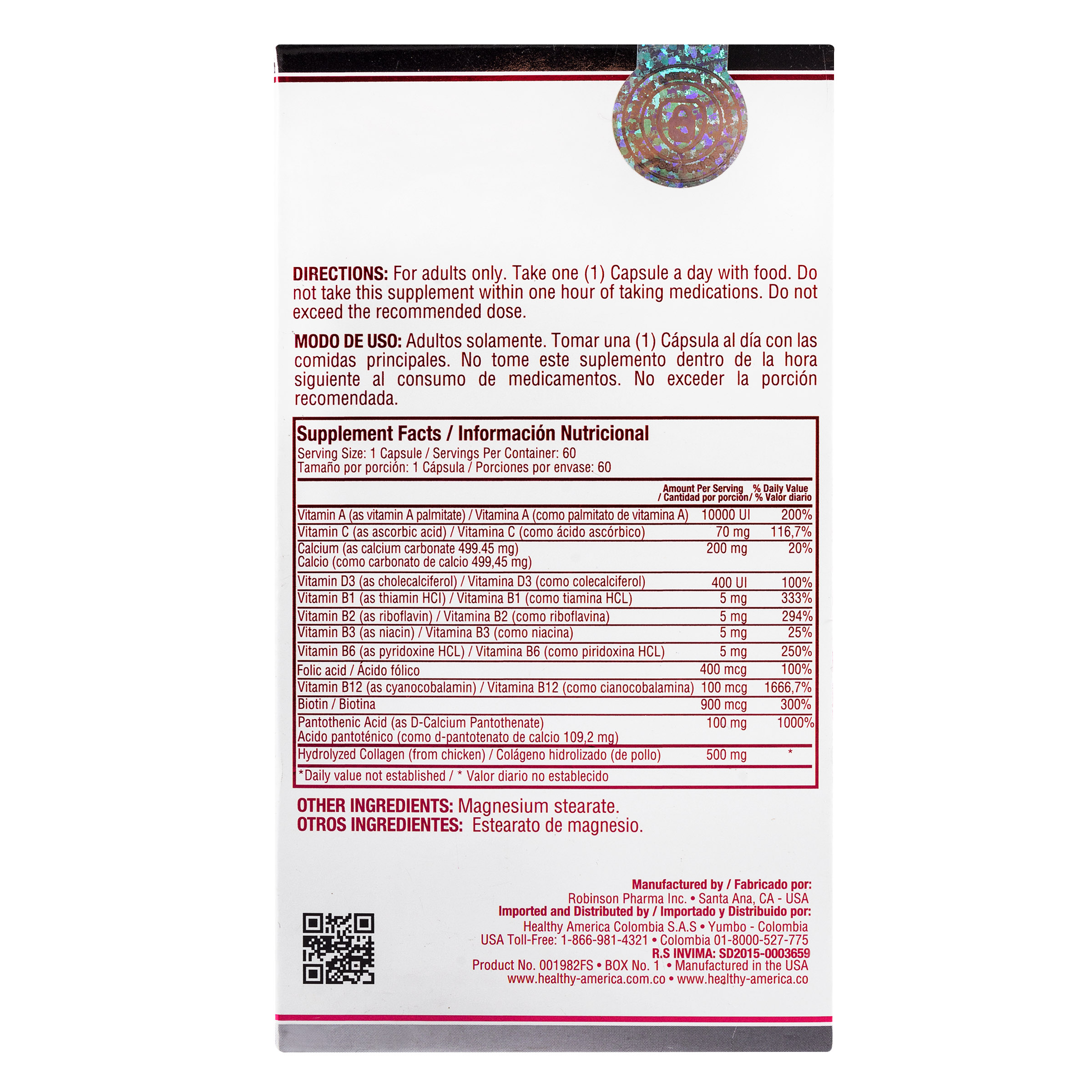 CAPELL X 60 CAP 5