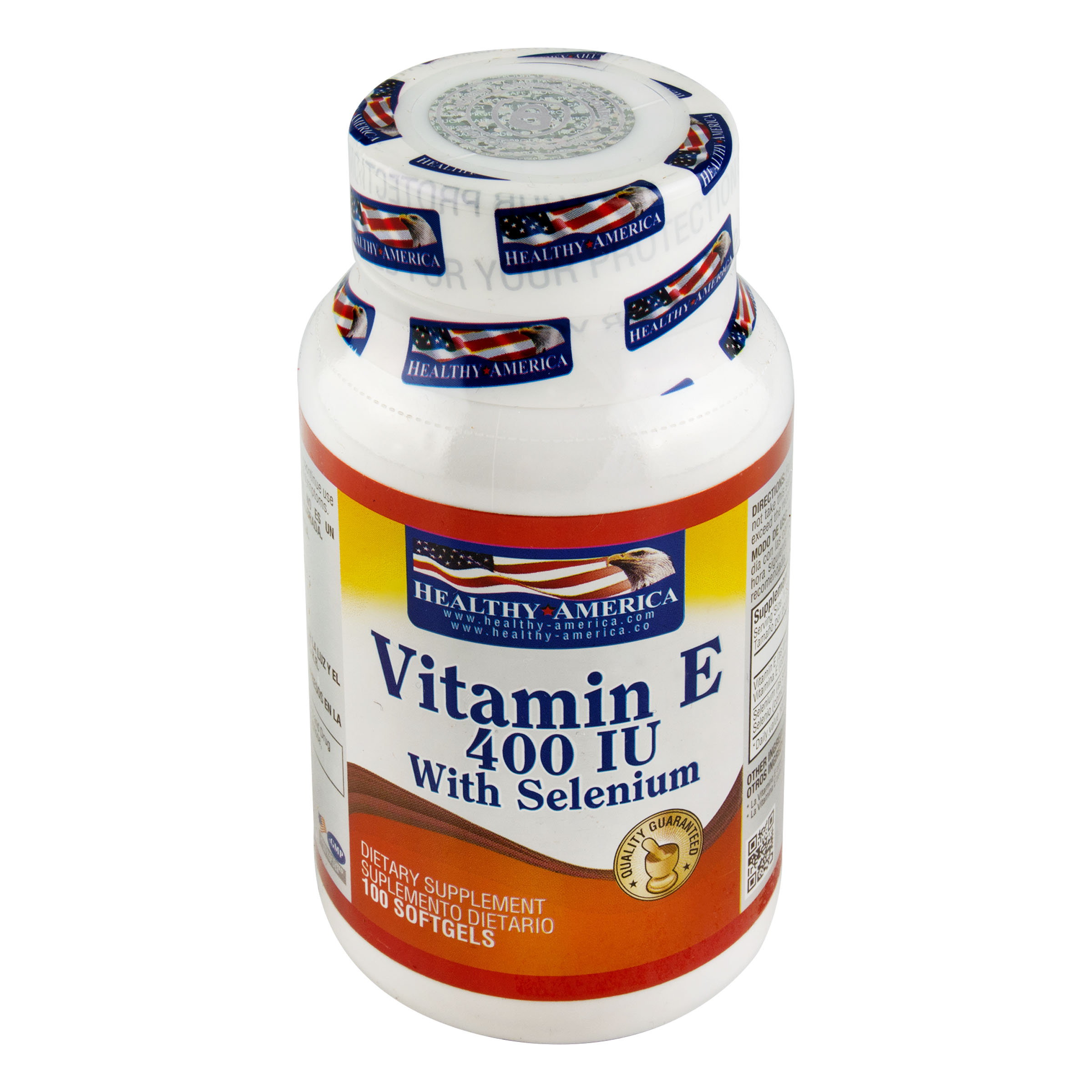 VITAMINA E 400 IU WHIT SELENIUM X 100 CAP 6